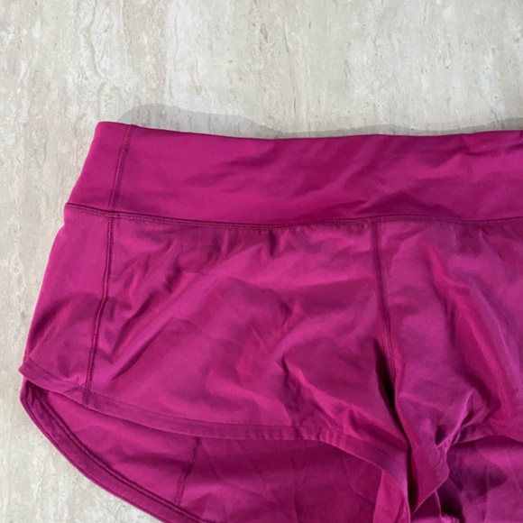 Lululemon Ripened Raspberry Speed Up Short *2.5" - Picture 2 of 5